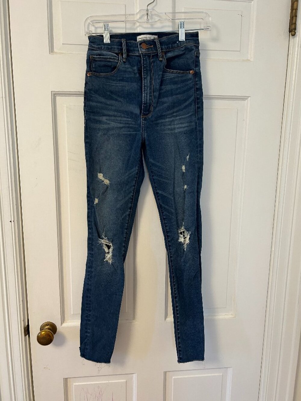 Abercrombie & Fitch The Super Skinny Ultra High Rise Size 26
